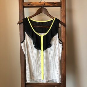 Maurice’s Polka Dot Sleeveless Blouse